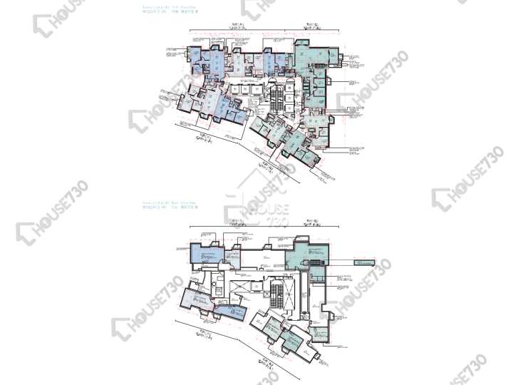 日出康城 平面圖 日出康城 5期A Malibu 2A座 70樓 樓層平面圖 - House730
