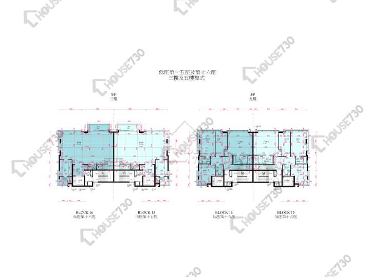啟德1號 平面圖 啟德1號 II 低座第15座 3樓 樓層平面圖 - House730