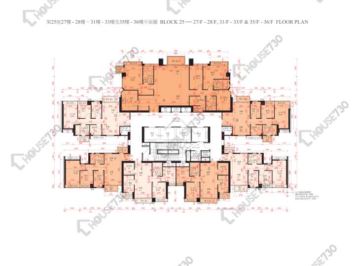 Double Cove Floor Plans Double Cove Phase 3 Double Cove Starview Prime Block 25 27-28,31-33,35,36/F Floor Plan - House730