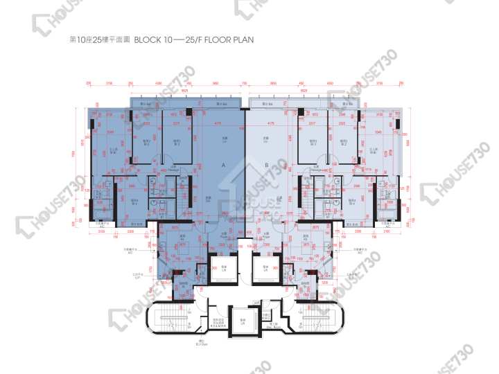 Double Cove Floor Plans Double Cove Phase 5 Double Cove Summit Tower 10 25/F Floor Plan - House730