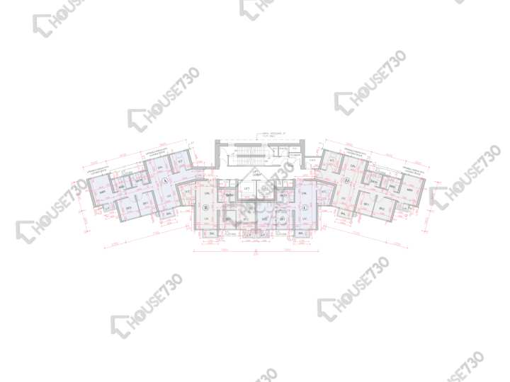 全．城匯 平面圖 全．城匯 2座 6-12,15-23,25-26,27樓 樓層平面圖 - House730