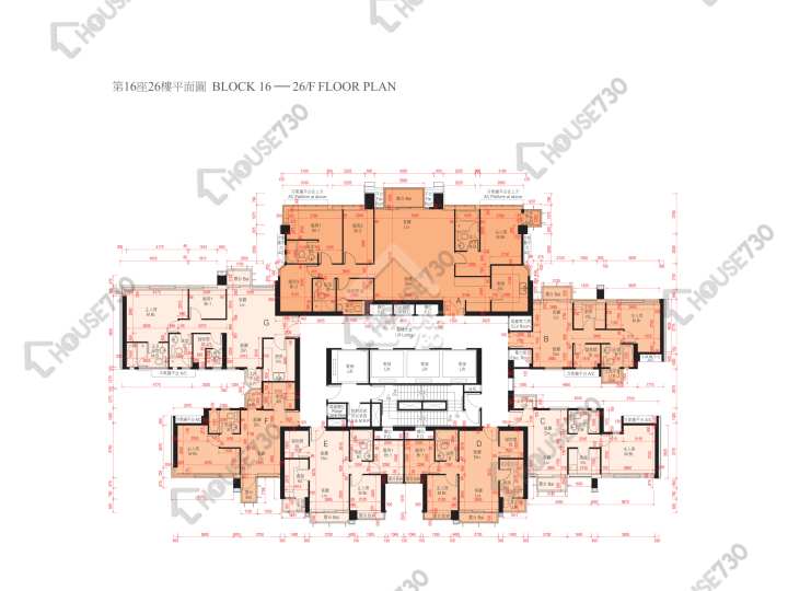Double Cove Floor Plans Double Cove Phase 3 Double Cove Starview Prime Block 16 26/F Floor Plan - House730