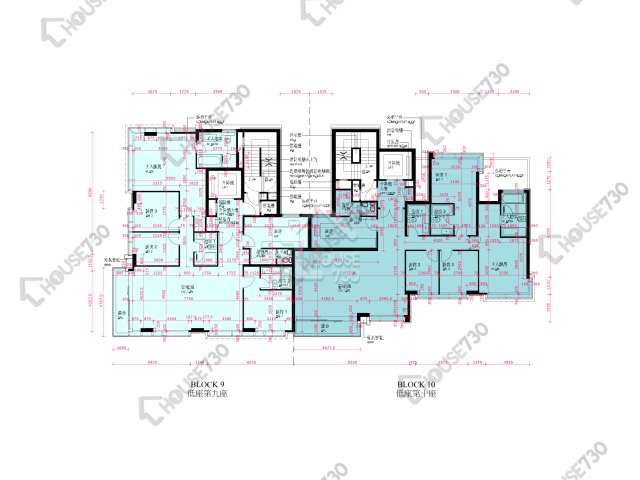啟德1號 平面圖 啟德1號 II 低座第10座 1樓 樓層平面圖 - House730