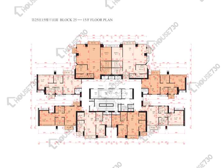 Double Cove Floor Plans Double Cove Phase 3 Double Cove Starview Prime Block 25 15/F Floor Plan - House730