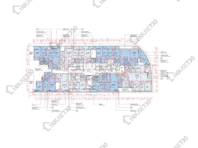 Savannah 平面圖 Savannah 1座 2樓 樓層平面圖 - House730