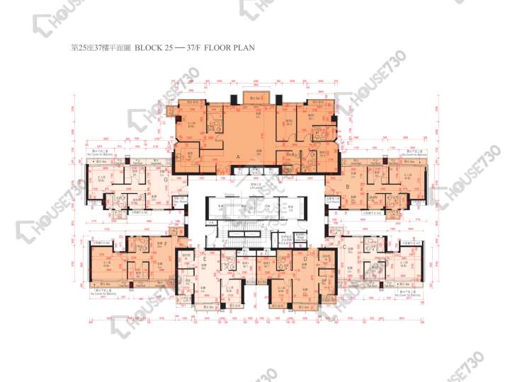 Double Cove Floor Plans Double Cove Phase 3 Double Cove Starview Prime Block 25 37/F Floor Plan - House730