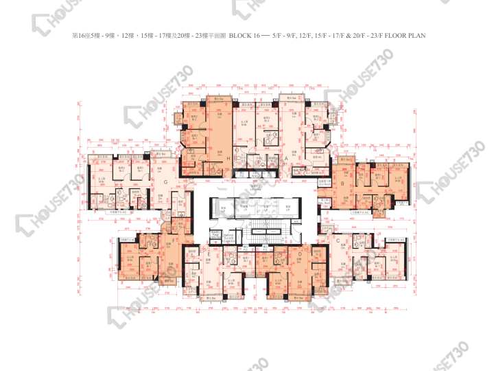Double Cove Floor Plans Double Cove Phase 3 Double Cove Starview Prime Block 16 5-9,12,15-17,20-22,23/F Floor Plan - House730