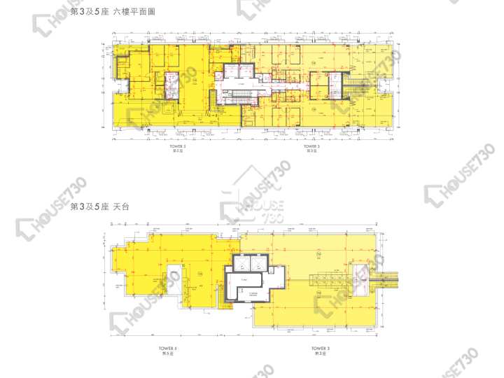 嘉匯 平面圖 嘉匯 3座 6樓 樓層平面圖 - House730
