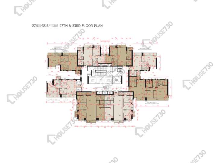 迎海 平面圖 迎海 1期 3座 27-28,33,35樓 樓層平面圖 - House730