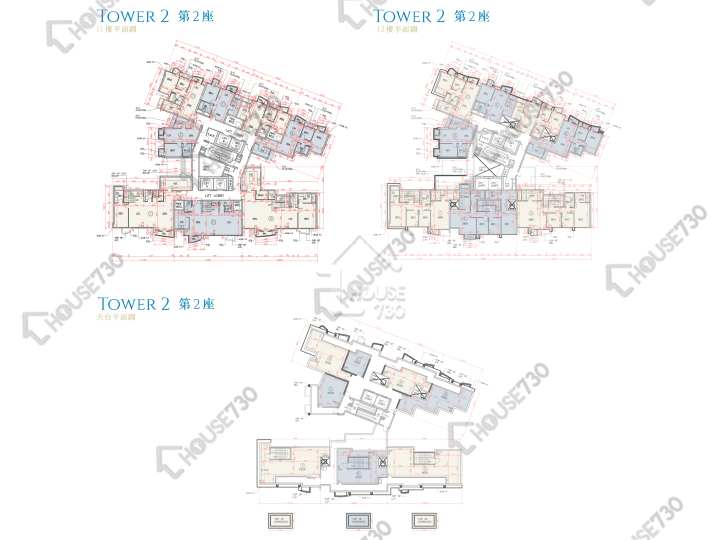海翩滙 平面圖 海翩匯 2座 11-12樓 樓層平面圖 - House730