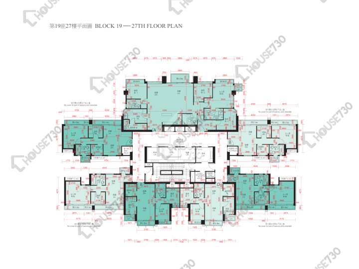 Double Cove Floor Plans Double Cove Phase 2 Double Cove Starview Block 19 27/F Floor Plan - House730