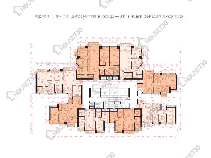 Double Cove Floor Plans Double Cove Phase 3 Double Cove Starview Prime Block 22 5-11,16-20,23/F Floor Plan - House730