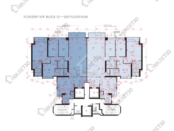 Double Cove Floor Plans Double Cove Phase 5 Double Cove Summit Tower 12 20/F Floor Plan - House730