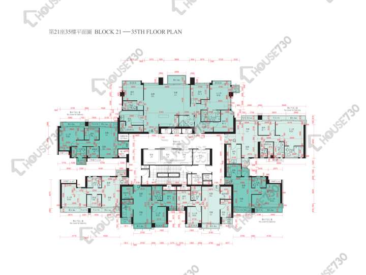 Double Cove Floor Plans Double Cove Phase 2 Double Cove Starview Block 21 35/F Floor Plan - House730
