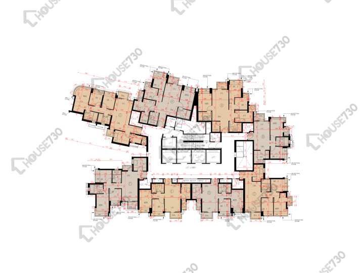 瓏門 平面圖 瓏門 1期 3座 8-12,15-17,18樓 樓層平面圖 - House730