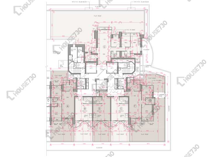 帝峰.皇殿 平面圖 帝峰.皇殿 6座 8樓 樓層平面圖 - House730