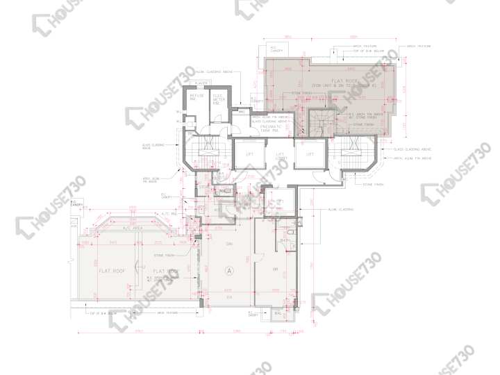 帝峰.皇殿 平面圖 帝峰.皇殿 6座 73樓 樓層平面圖 - House730