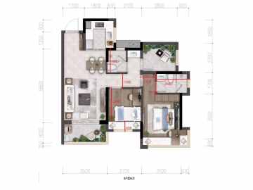 中南時方境 B戶型 - House730