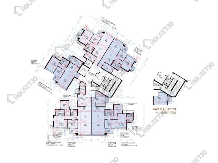 滿名山 平面圖 滿名山 滿庭 11座 3,5-11,12樓 樓層平面圖 - House730