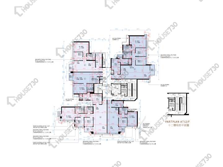 滿名山 平面圖 滿名山 滿庭 10座 3,5-11,12樓 樓層平面圖 - House730