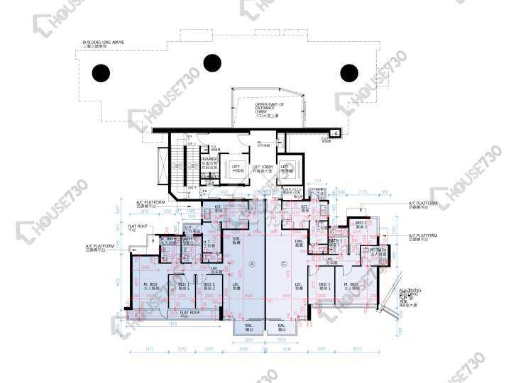 滿名山 平面圖 滿名山 滿庭 7座 1樓 樓層平面圖 - House730