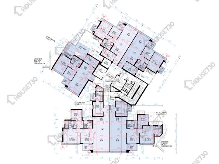 滿名山 平面圖 滿名山 滿庭 11座 2樓 樓層平面圖 - House730