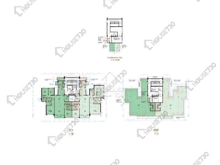 滿名山 平面圖 滿名山 名庭 5座 7樓 樓層平面圖 - House730