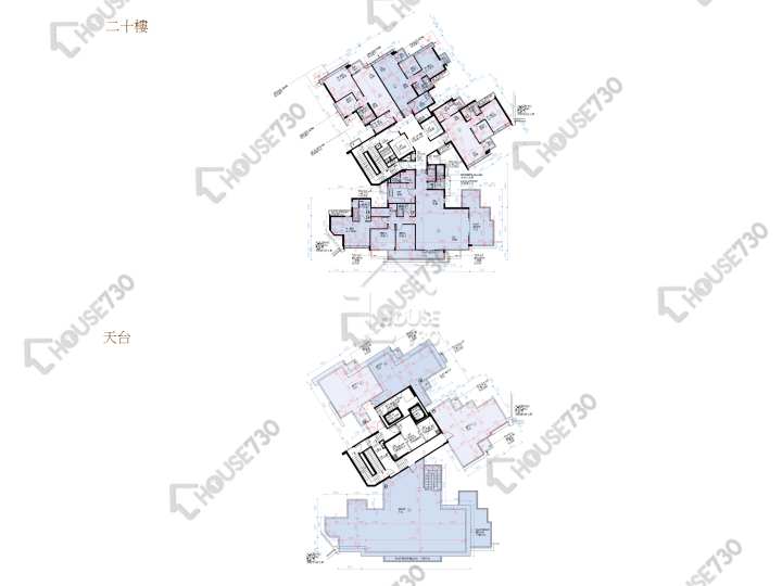 滿名山 平面圖 滿名山 滿庭 2座 20樓 樓層平面圖 - House730