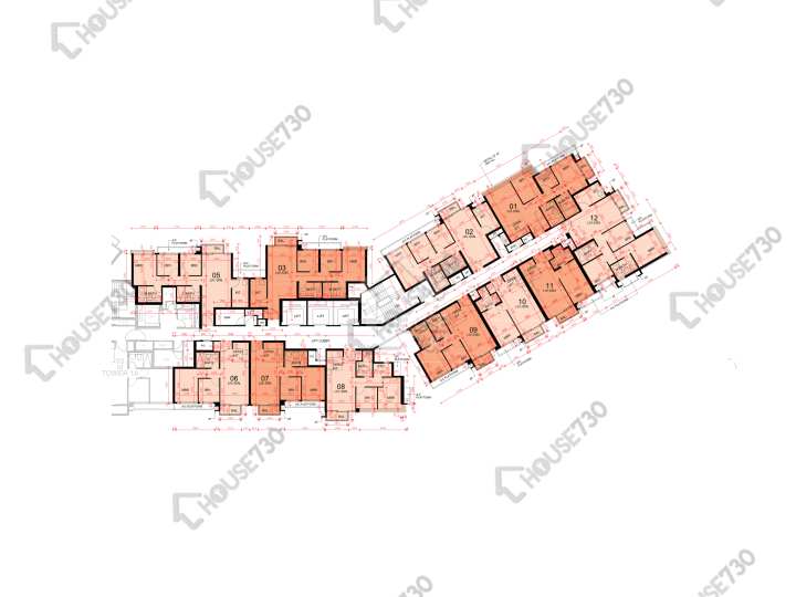東環 平面圖 東環 2期 1B座 22-23,25-28,29樓 樓層平面圖 - House730