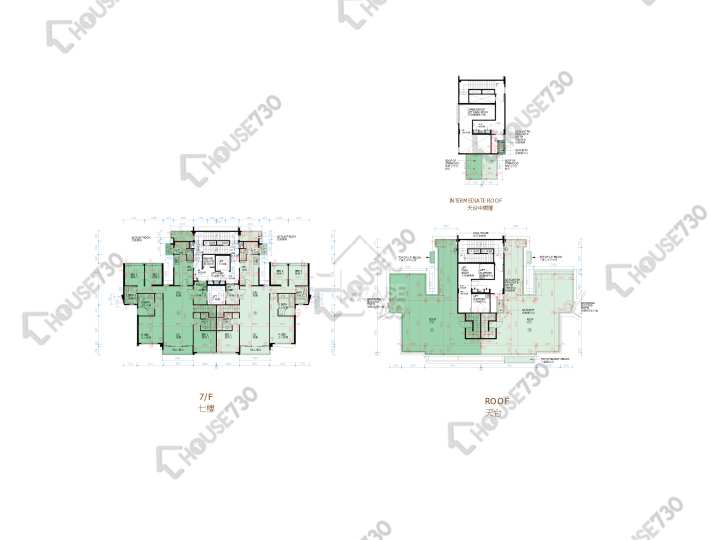 滿名山 平面圖 滿名山 名庭 3座 7樓 樓層平面圖 - House730