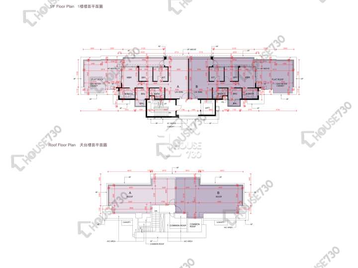 東環 平面圖 東環 1期 3號住宅大樓 1樓 樓層平面圖 - House730