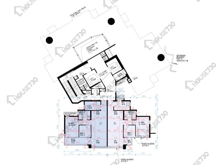 滿名山 平面圖 滿名山 滿庭 1座 1樓 樓層平面圖 - House730