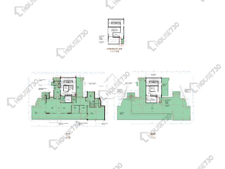 滿名山 平面圖 滿名山 名庭 7座 7樓 樓層平面圖 - House730