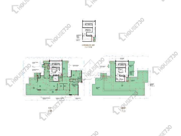 滿名山 平面圖 滿名山 名庭 10座 7樓 樓層平面圖 - House730