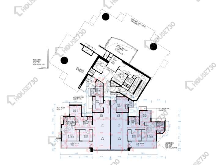 滿名山 平面圖 滿名山 滿庭 11座 1樓 樓層平面圖 - House730