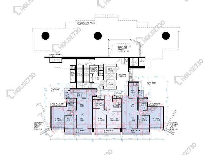 滿名山 平面圖 滿名山 滿庭 8座 1樓 樓層平面圖 - House730