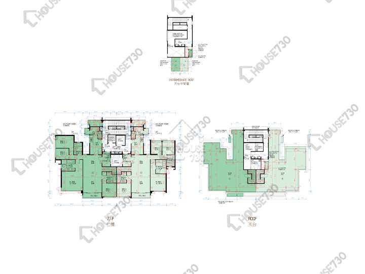 滿名山 平面圖 滿名山 名庭 1座 7樓 樓層平面圖 - House730