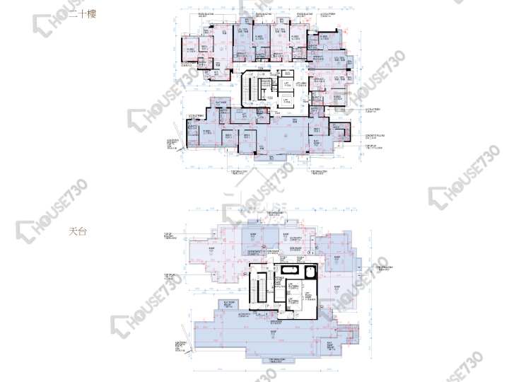 滿名山 平面圖 滿名山 滿庭 6座 20樓 樓層平面圖 - House730