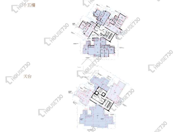 滿名山 平面圖 滿名山 滿庭 12座 15樓 樓層平面圖 - House730