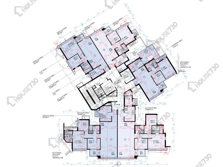滿名山 平面圖 滿名山 滿庭 2座 2樓 樓層平面圖 - House730
