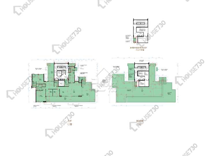 滿名山 平面圖 滿名山 名庭 6座 7樓 樓層平面圖 - House730