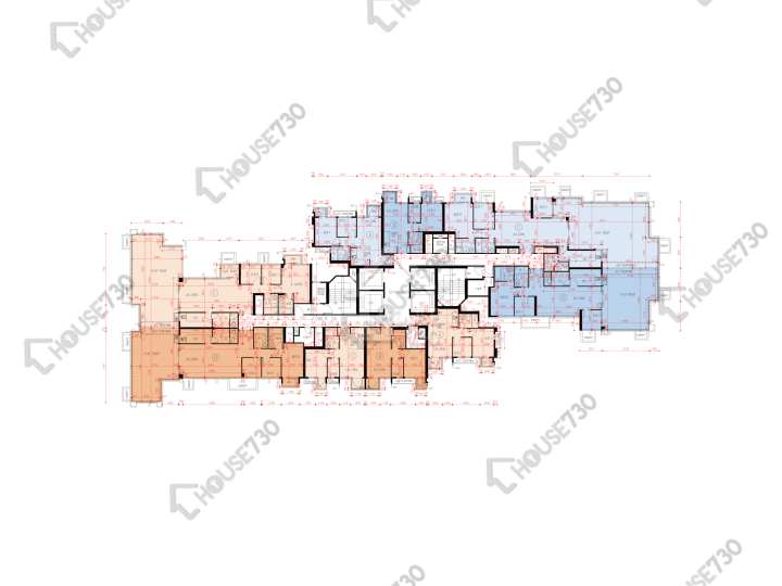 御半山 平面圖 御半山 2期 2A座 32樓 樓層平面圖 - House730