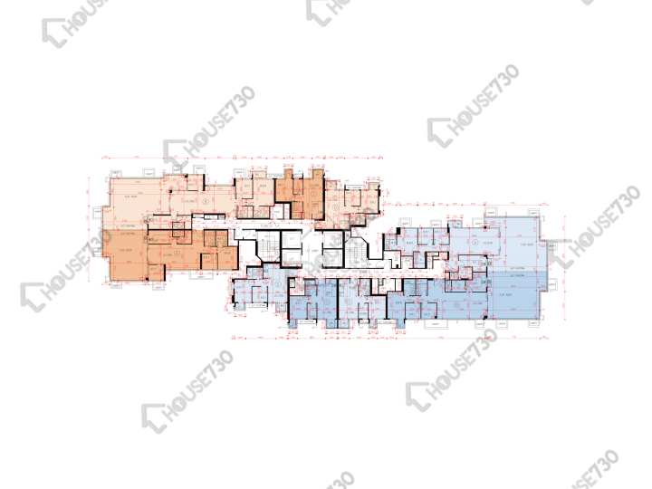 御半山 平面圖 御半山 1期 1A座 32樓 樓層平面圖 - House730