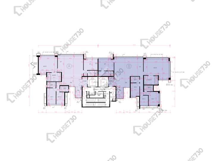 匯璽 平面圖 匯璽 2A期 星鑽匯 7-12,15,16樓 樓層平面圖 - House730