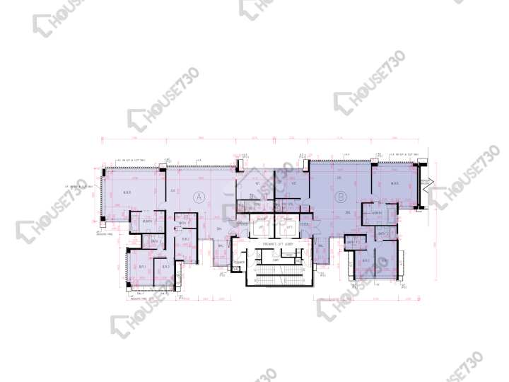 匯璽 平面圖 匯璽 2A期 天鑽匯 7-12,15,16樓 樓層平面圖 - House730
