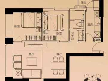 加福華爾登府邸 85㎡户型 - House730