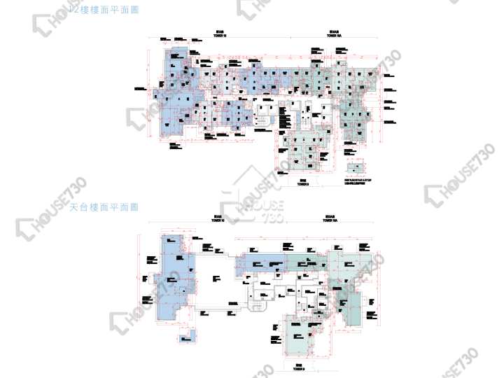 Capri 平面圖 Capri 10A座 12樓 樓層平面圖 - House730