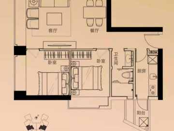 加福華爾登府邸 86㎡户型 - House730