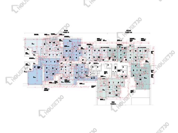 Capri 平面圖 Capri 10A座 2樓 樓層平面圖 - House730
