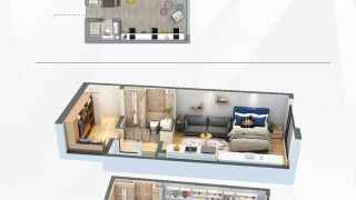 華新方圓333 47.6平方1房 - House730